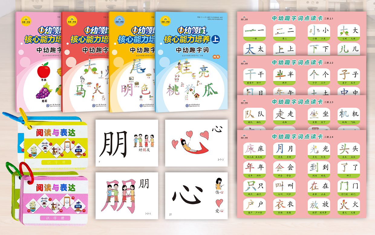 中幼趣味象形识字课程材料